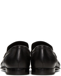 Мужские черные лоферы от Versace