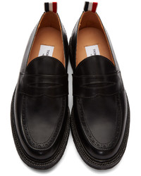Мужские черные лоферы от Thom Browne