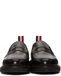 Мужские черные лоферы от Thom Browne