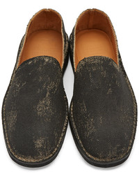 Мужские черные лоферы от Maison Margiela