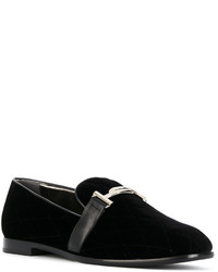 Женские черные лоферы от Tod's