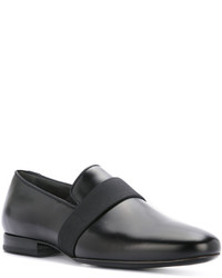 Мужские черные лоферы от Lanvin