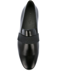 Мужские черные лоферы от Lanvin