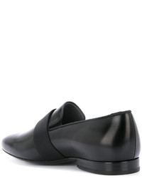 Мужские черные лоферы от Lanvin