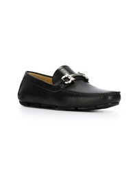 Мужские черные лоферы от Salvatore Ferragamo