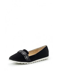 Женские черные лоферы от Guapissima