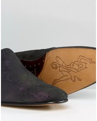 Мужские черные лоферы от Jeffery West