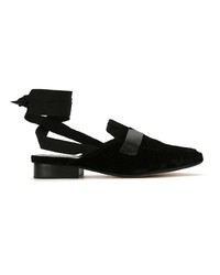 Женские черные лоферы от Sarah Chofakian