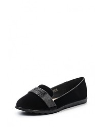 Женские черные лоферы от Renda