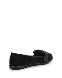 Женские черные лоферы от Renda