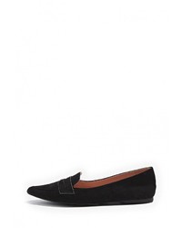 Женские черные лоферы от Topshop