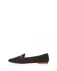 Женские черные лоферы от Topshop