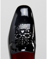 Мужские черные лоферы от Jeffery West