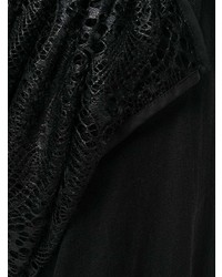 Черные льняные широкие брюки от Yohji Yamamoto Vintage