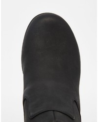 Черные массивные ботильоны от Asos