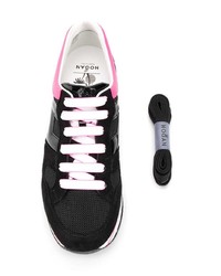 Женские черные массивные низкие кеды от Hogan