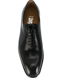 Мужские черные мокасины от Salvatore Ferragamo