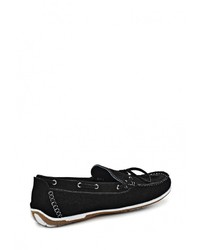 Мужские черные мокасины от Elong