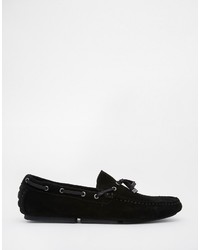 Мужские черные мокасины от Aldo