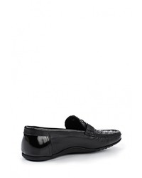 Мужские черные мокасины от John Galliano