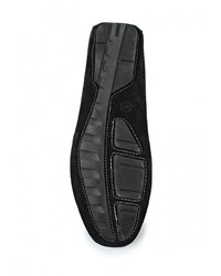 Мужские черные мокасины от Sparco