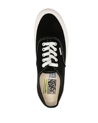 Мужские черные низкие кеды из плотной ткани от Vans