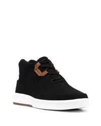 Мужские черные низкие кеды из плотной ткани от Timberland