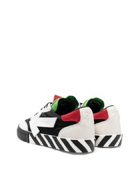 Мужские черные низкие кеды из плотной ткани от Off-White