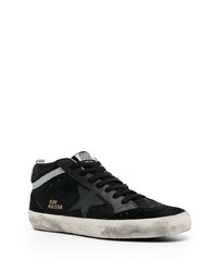 Мужские черные низкие кеды из плотной ткани от Golden Goose