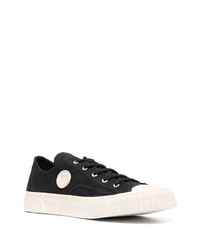 Мужские черные низкие кеды из плотной ткани от Misbhv