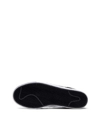 Мужские черные низкие кеды из плотной ткани от Nike