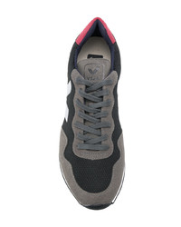 Мужские черные низкие кеды из плотной ткани от Veja