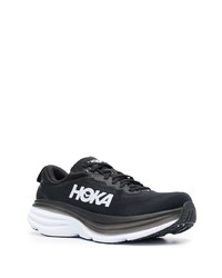 Мужские черные низкие кеды с принтом от Hoka One One