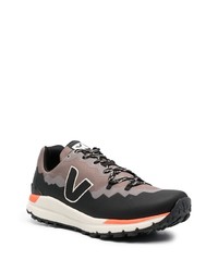 Мужские черные низкие кеды с принтом от Veja