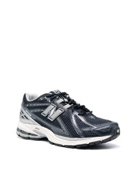 Мужские черные низкие кеды от New Balance