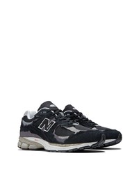 Мужские черные низкие кеды от New Balance