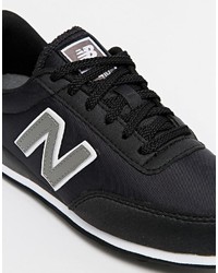 Женские черные низкие кеды от New Balance