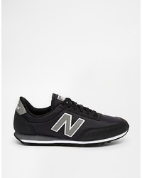 Женские черные низкие кеды от New Balance