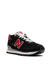 Мужские черные низкие кеды от New Balance