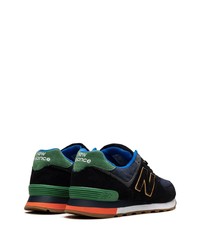 Мужские черные низкие кеды от New Balance