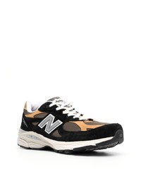 Мужские черные низкие кеды от New Balance