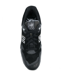 Мужские черные низкие кеды от New Balance