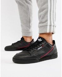 Мужские черные низкие кеды от adidas Originals