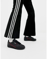 Женские черные низкие кеды от adidas Originals