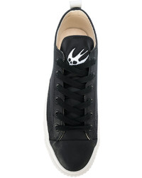 Мужские черные низкие кеды от McQ