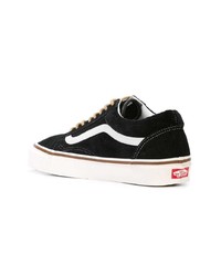 Мужские черные низкие кеды от Vans