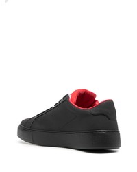 Мужские черные низкие кеды от Gcds