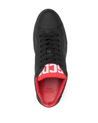 Мужские черные низкие кеды от Gcds