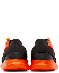 Женские черные низкие кеды от Christopher Kane