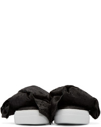 Женские черные низкие кеды от Joshua Sanders
